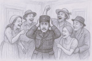 Brettlbühne Vaterstetten zeigt neues Stück, "Der Landgendarm".