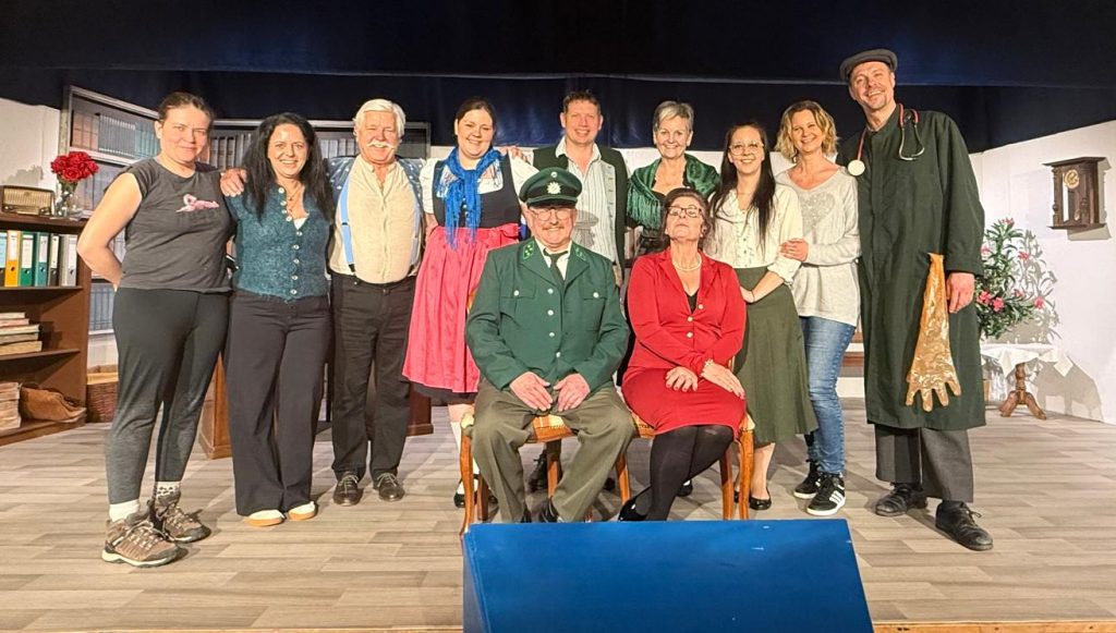 "Der Landgendarm" ein lustiges Lustspiel über Doppelrollen, einen Gendarm und seine Braut.